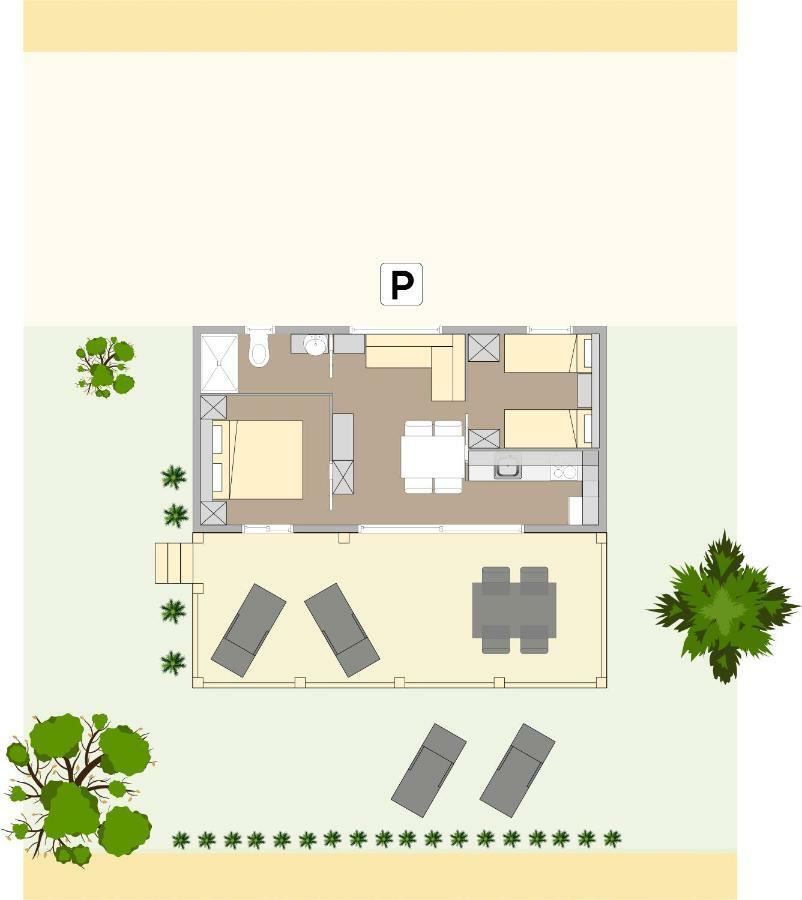 Adrijela Mobile Home 耶泽拉 外观 照片